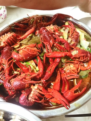 小龙虾-麻小-麻辣小龙虾-美食-食物 图片素材