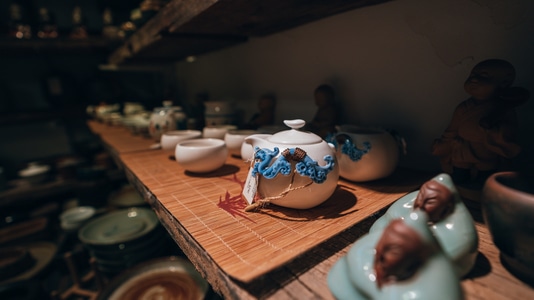 日系-静物-茶壶-扫街-索尼 图片素材