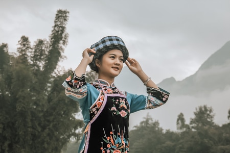 纪实-你好2020-民族文化-民族风情-人像 图片素材