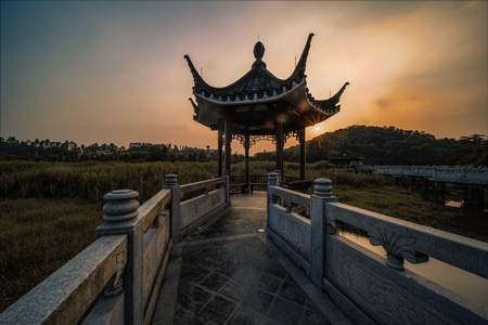 东莞-电脑传图-交通-天空-码头 图片素材