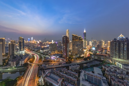 建筑-城市夜景-城市秘境-像素蜜蜂官方账号-城市 图片素材