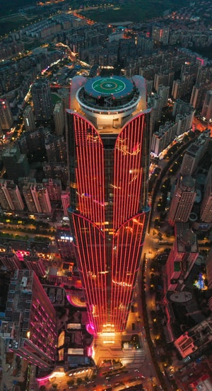 建筑-城市夜景-城市秘境-像素蜜蜂官方账号-城市 图片素材