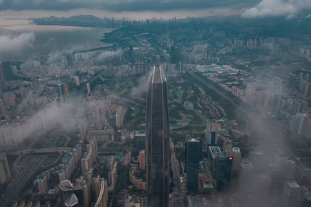 风光-城市夜景-高视角-爬楼-建筑 图片素材