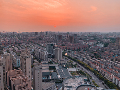 建筑-南通市-手机摄影-iphone-城市色彩 图片素材