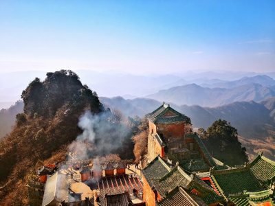 十堰市-武当山-风光-武当山-风景 图片素材