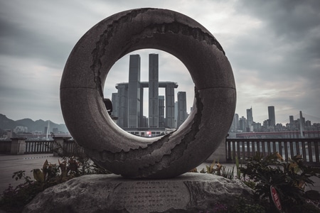 城市-石头-岩石-建筑-高楼 图片素材