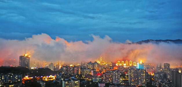 重庆市-图蓝丹-城市风光-色彩-生活记录 图片素材