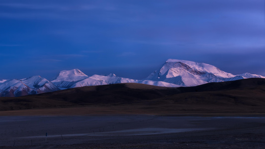 寒冷-山脉-西藏-高原-风光 图片素材