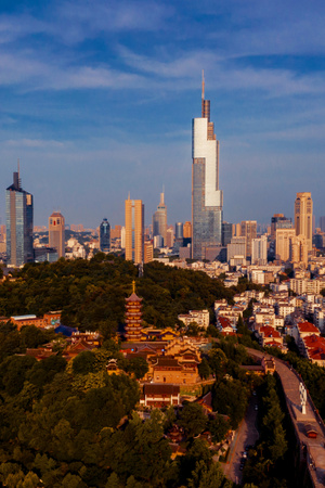 我要上封面-城市风光-摩天大楼-现代建筑-寺庙 图片素材