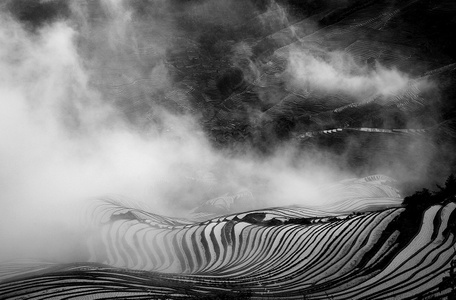 水墨风-旅途-自然-生态-风光 图片素材