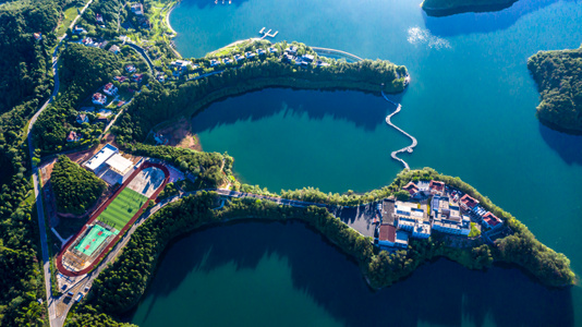 绵阳市-风光-风景-风景-湖 图片素材