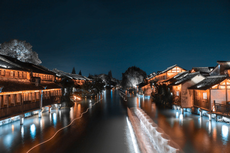 冷暖色-人间-生活-人间百味-夜晚 图片素材