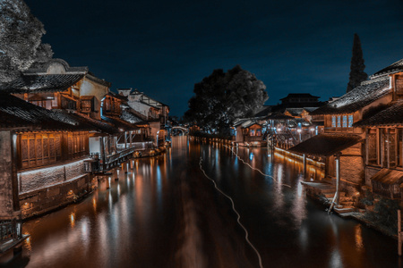 冷暖色-人间-生活-人间百味-夜晚 图片素材