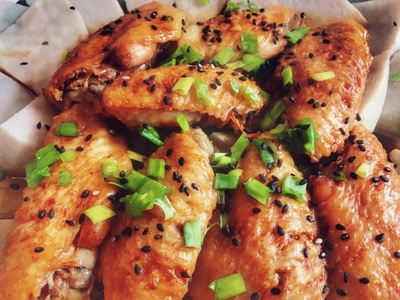 美食-烹饪-鸡翅-色彩-纪实 图片素材