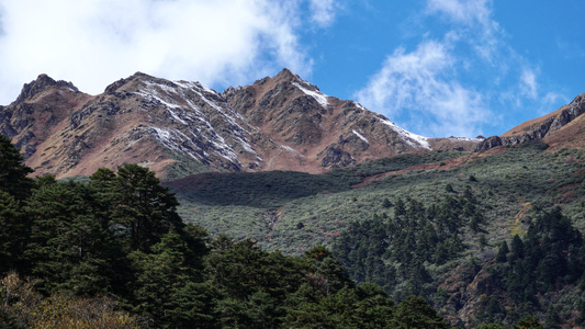 林芝市-雪山-自然-风光-风景 图片素材