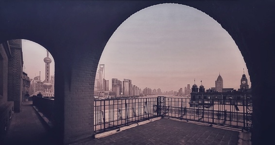 上海-室内-酒店-拱门-护栏 图片素材