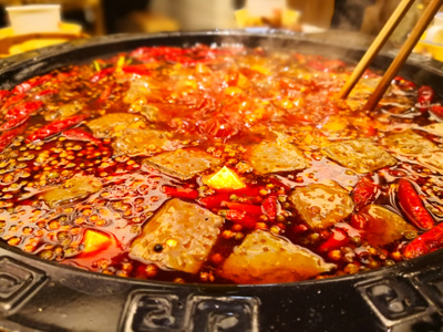 红红火火-火锅-卤味-食物-辣 图片素材