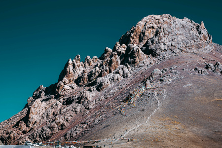 此生必驾-318川藏线-高山-藏地-秋色 图片素材