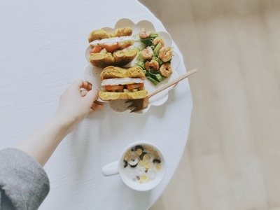 自制-早餐-家的味道-手机摄影-食物 图片素材