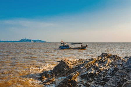 温州市-风光-风景-海-海面 图片素材