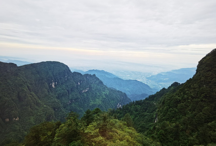风光-光影-旅拍-峨眉山-自然 图片素材