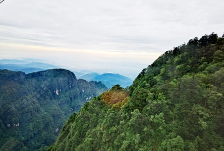 风光-光影-旅拍-峨眉山-自然 图片素材