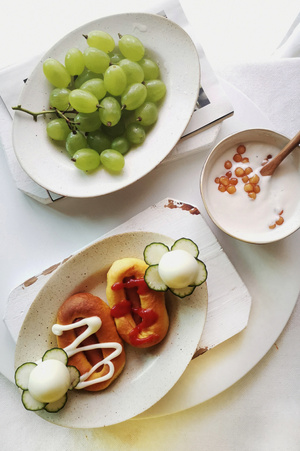早餐-夏天-鸡蛋-美食-食物 图片素材