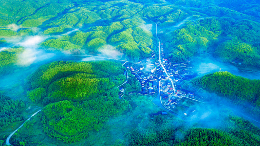 大山-竹子-乡村-风光-风景 图片素材