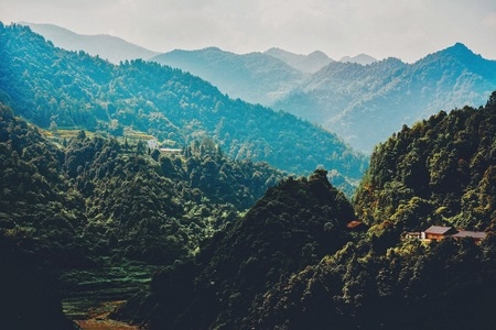 乡村-大山-自然-风光-风景 图片素材