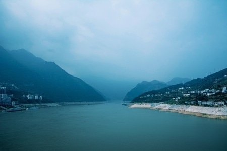 巴东-长江-巴山-风光-风景 图片素材
