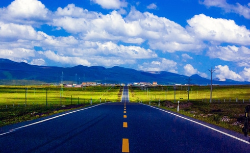 318-川藏线-川藏公路318-公路-道路 图片素材