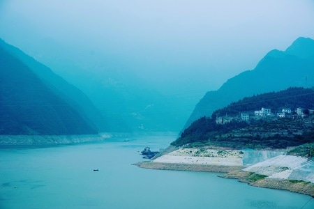 巴东-长江-巴山-风光-自然 图片素材
