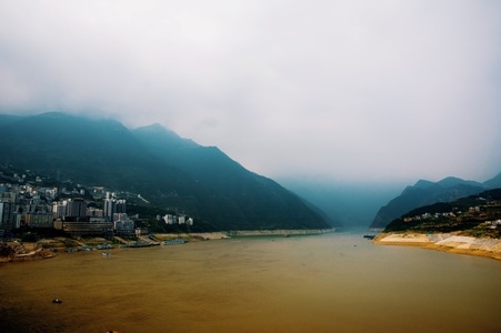 巴东-长江-巴山-风光-风景 图片素材