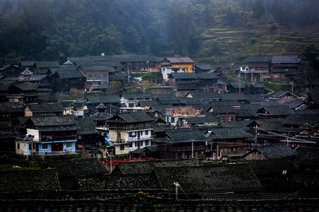 70周年摄影大赛-70周年人文-山村-侗寨-地扪 图片素材