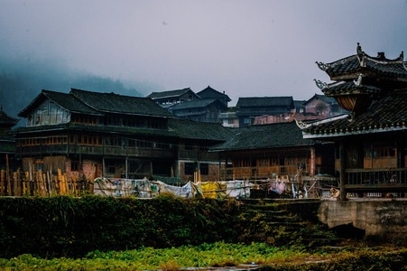 70周年摄影大赛-70周年人文-山村-侗寨-地扪 图片素材