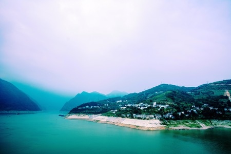 巴东-长江-巴山-风光-自然 图片素材