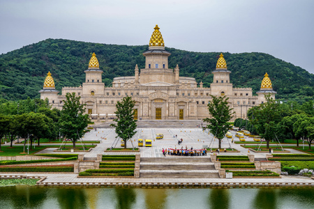 旅拍-无锡-灵山-阿弥陀佛-建筑 图片素材