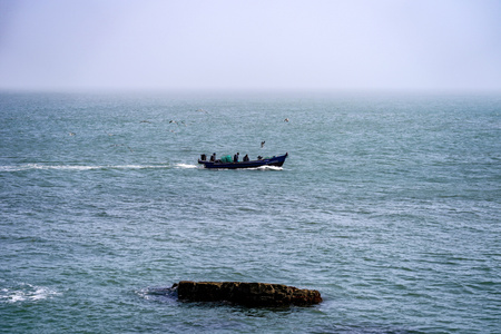 旅行旅拍-黄海之滨-海-海面-风景 图片素材