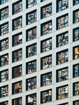 深圳市-手机摄影-几何-反射-建筑 图片素材