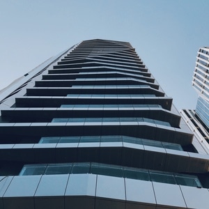 手机摄影-街拍-蓝调-建筑-手机拍建筑 图片素材