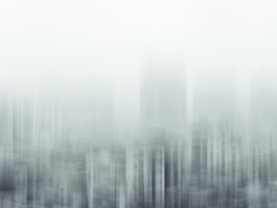 手机摄影-雨天-线条-城市-建筑 图片素材