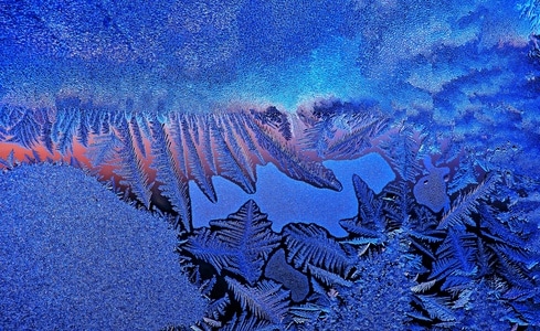 冰窗花-窗-冰-冬-北国风光 图片素材