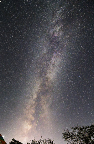 银河-星空-流星雨-英仙座-自然风光 图片素材