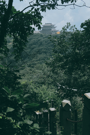 haida滤镜签约-旅行-山脉-道教-风光 图片素材