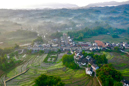 雅安市-仁义镇-红军村-风光-风景 图片素材