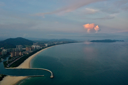 蓝调世界-海南-清水湾-城市-城市风光 图片素材