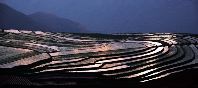 龙泉山-南山怡景-风景-风光-田地 图片素材