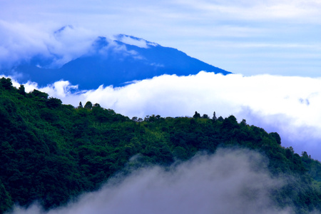 航拍-大庙村-雅安市-风光-风景 图片素材