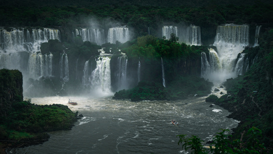 巴西-伊瓜苏大瀑布-风光-旅行-阿根廷 图片素材