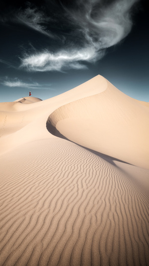 阿拉善盟-沙漠-今日打卡-haida滤镜签约-旅行 图片素材